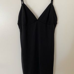 Mini slip dress